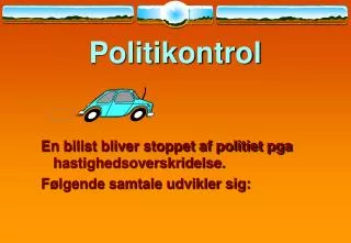 politikontrol