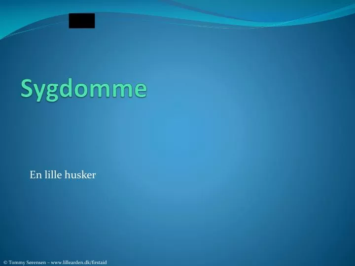 sygdomme