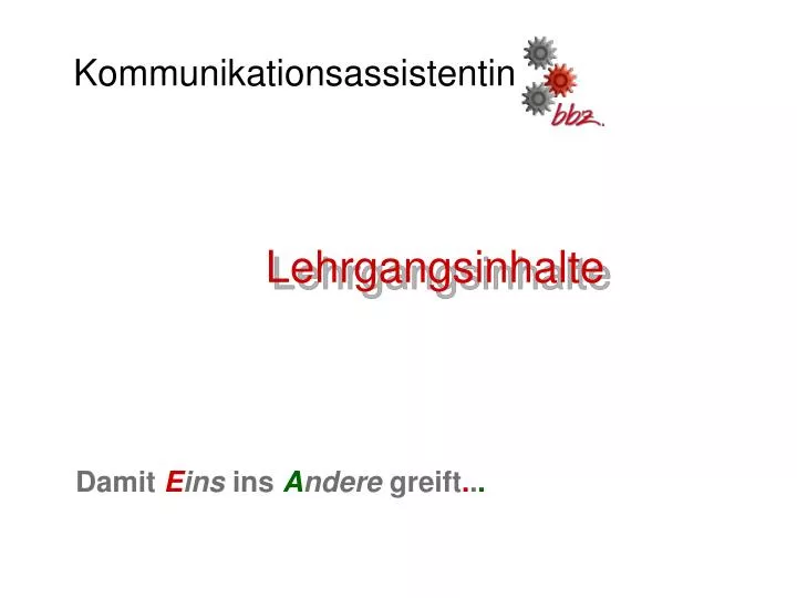 kommunikationsassistentin