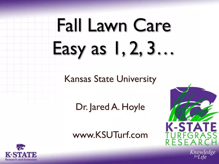 fall lawn care easy as 1 2 3