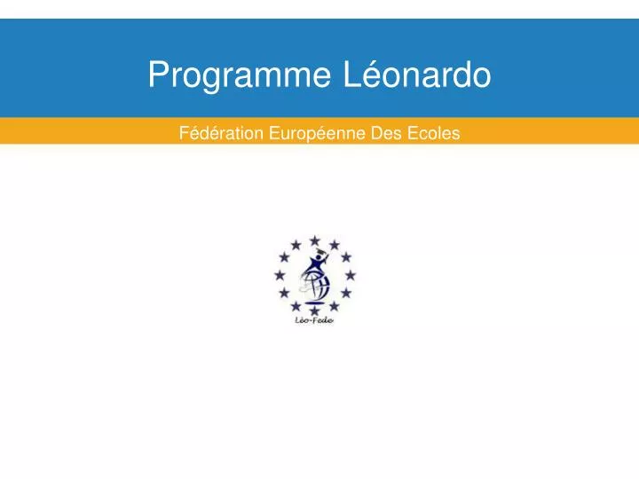 programme l onardo