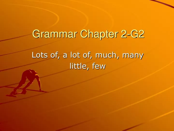 grammar chapter 2 g2