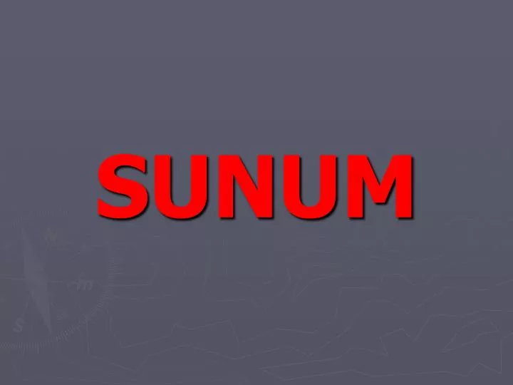 sunum