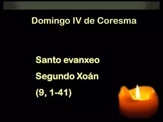 domingo iv de coresma