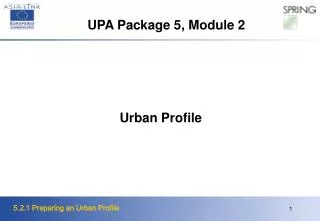 Urban Profile