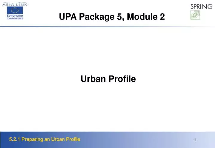 urban profile