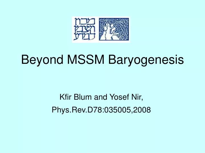 beyond mssm baryogenesis