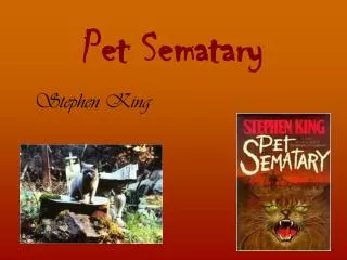 pet sematary