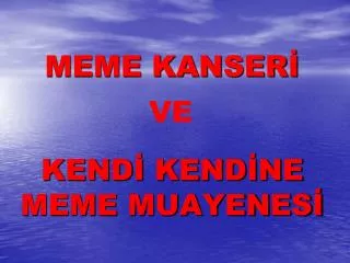 meme kanser
