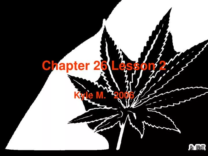chapter 26 lesson 2