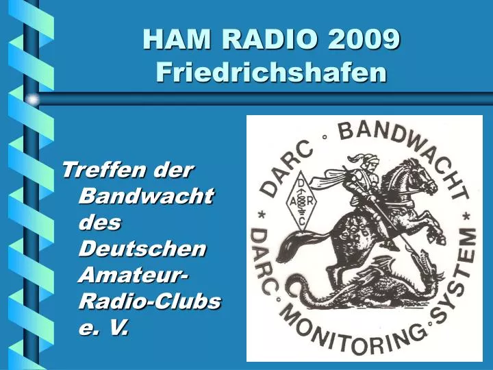 ham radio 2009 friedrichshafen