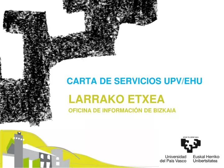 carta de servicios upv ehu