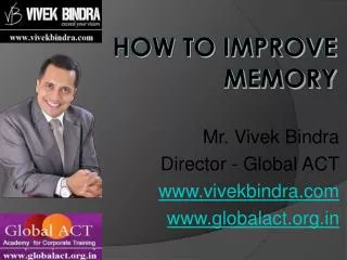 How to Improve memory