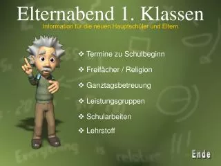 elternabend 1 klassen