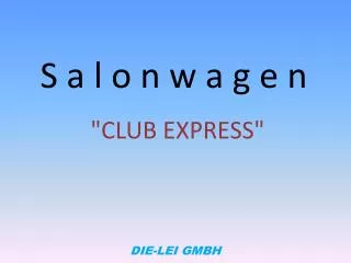 s a l o n w a g e n