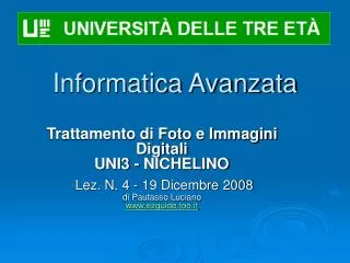 informatica avanzata