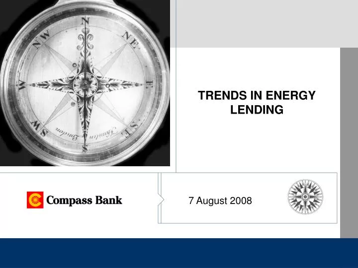 trends in energy lending
