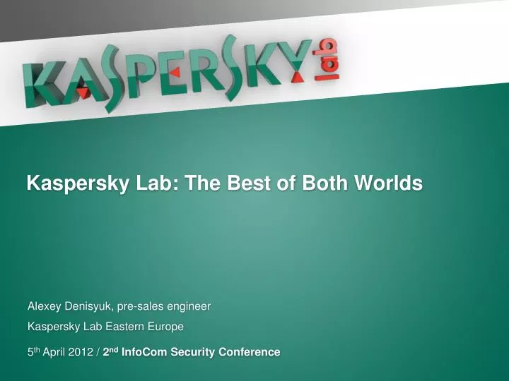 kaspersky lab the best of both worlds