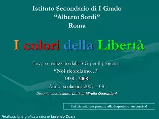 i colori della libert