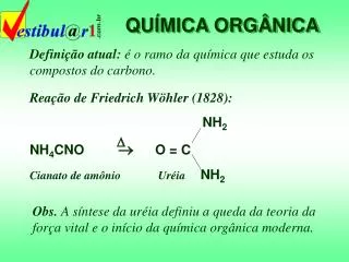 qu mica org nica