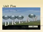 Unit Five - slide 1