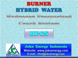 BURNER HYBRID WATER