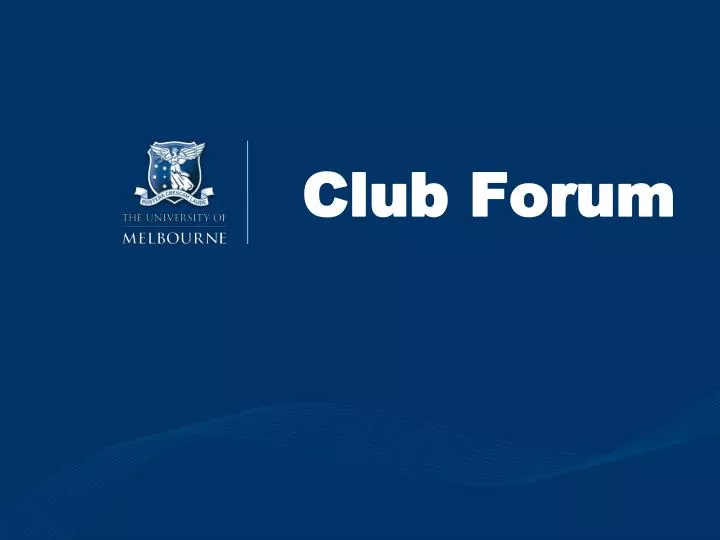 club forum