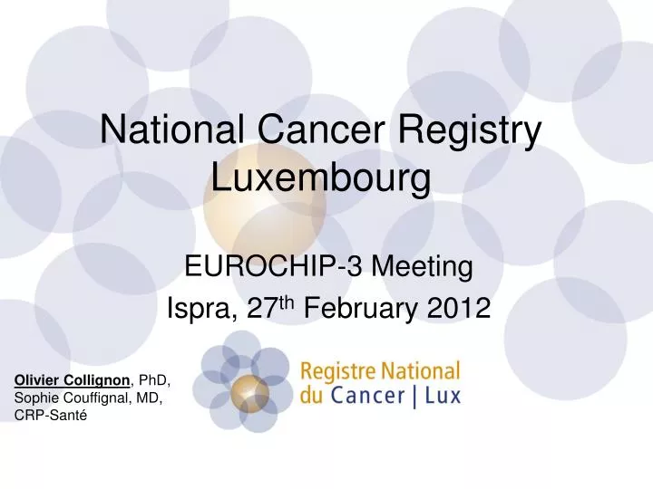 national cancer registry luxembourg