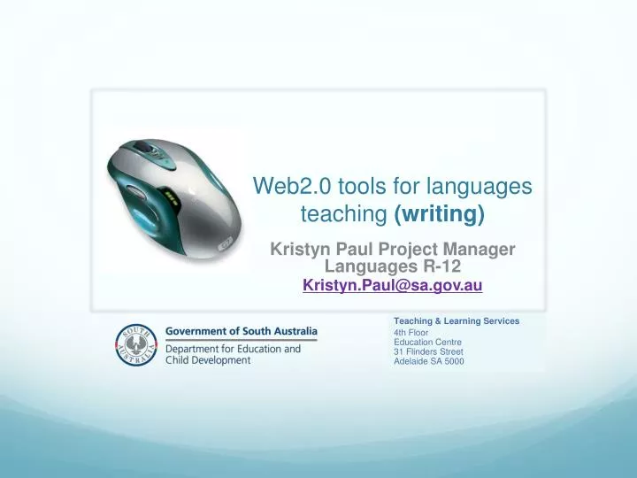 web2 0 tools for languages teaching writing