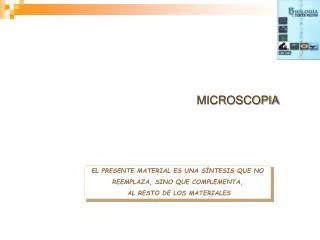 microscopia