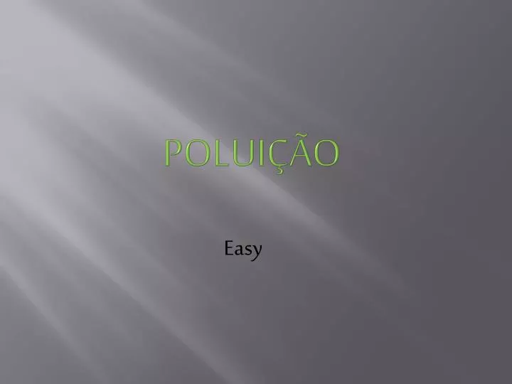 polui o