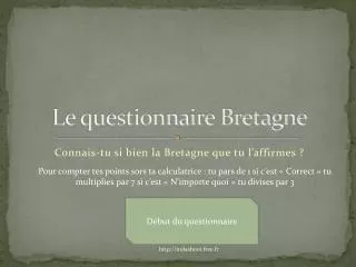 le questionnaire bretagne