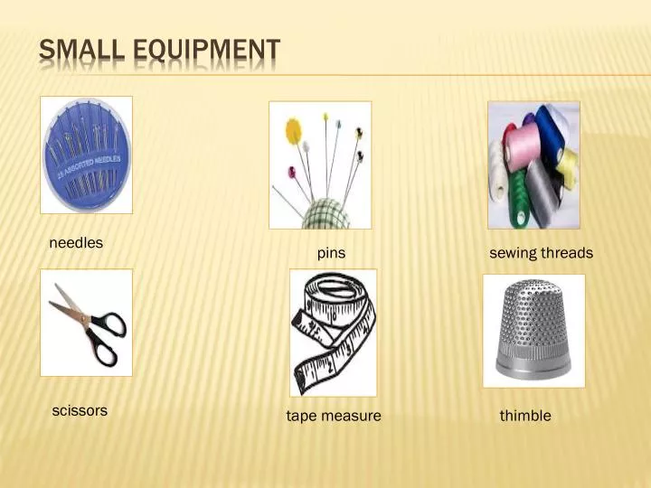 small equipment