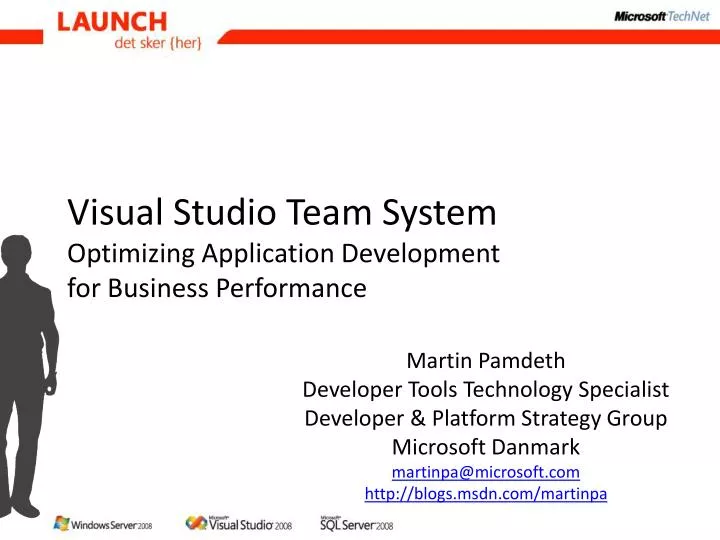 visual studio team system optimizing application development for business performance