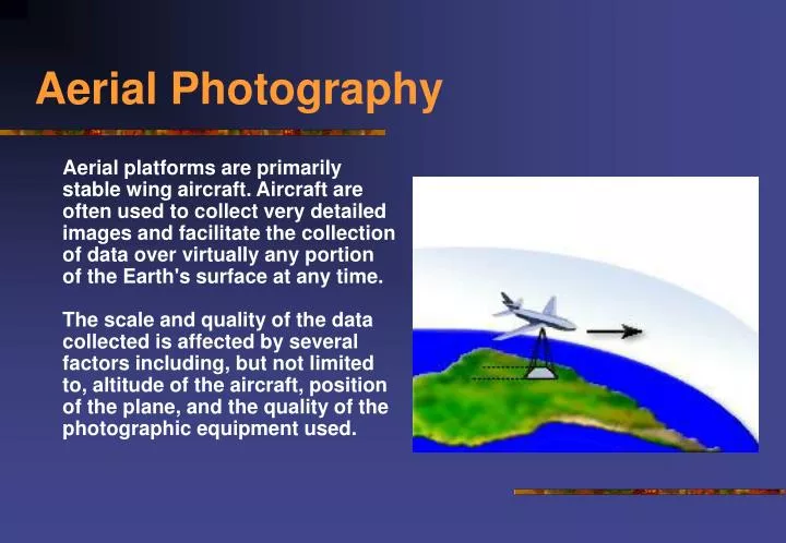 aerial photography