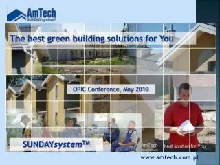 The best green building solutions for You