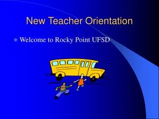 New Teacher Orientation