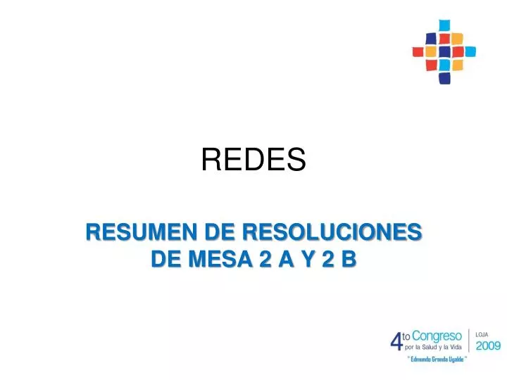 redes