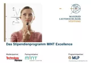 das stipendienprogramm mint excellence