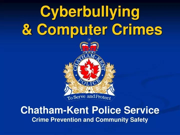 cyberbullying computer crimes