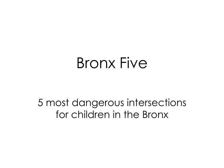 bronx five