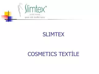 slimtex cosmetics text le