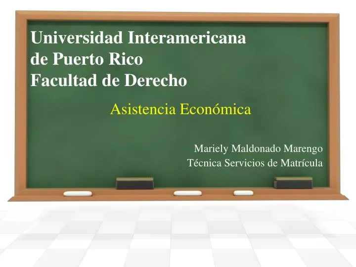 universidad interamericana de puerto rico facultad de derecho