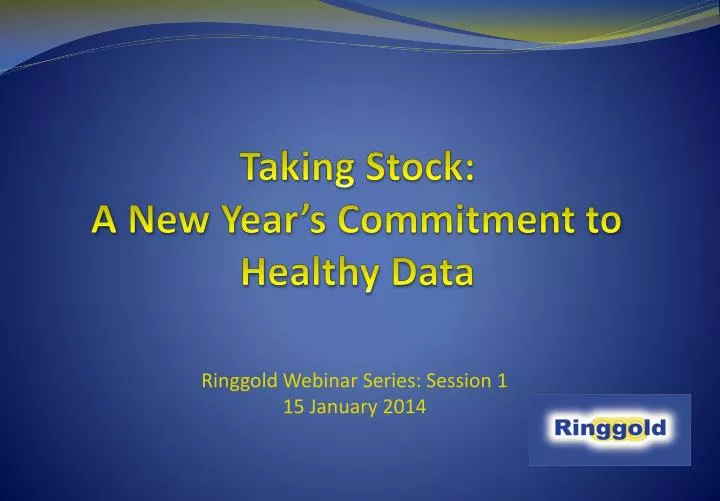 taking stock a new year s commitment to healthy data