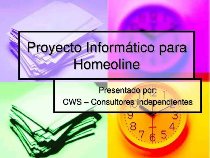 proyecto inform tico para homeoline