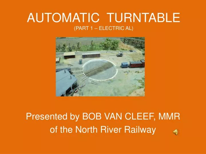 automatic turntable part 1 electric al