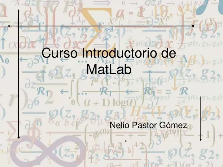 curso introductorio de matlab