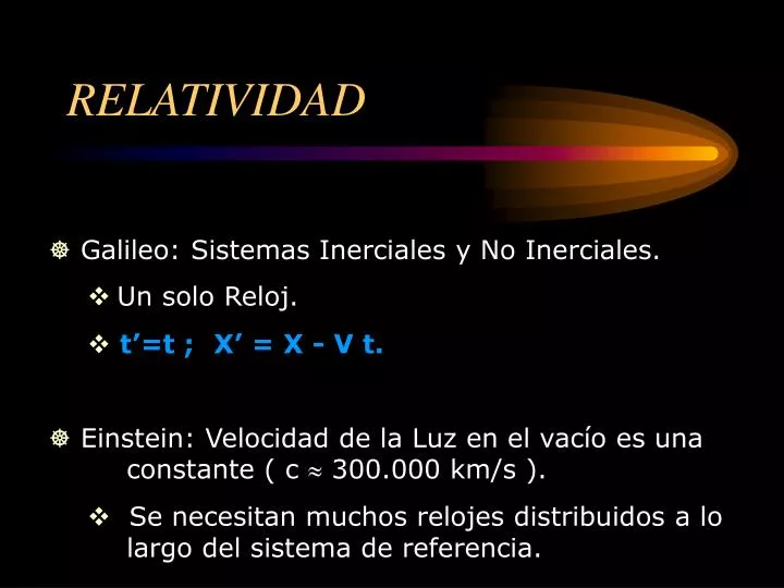 relatividad