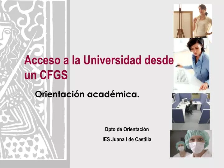 acceso a la universidad desde un cfgs