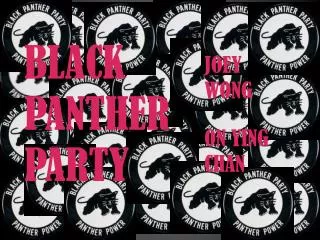 black panthers party